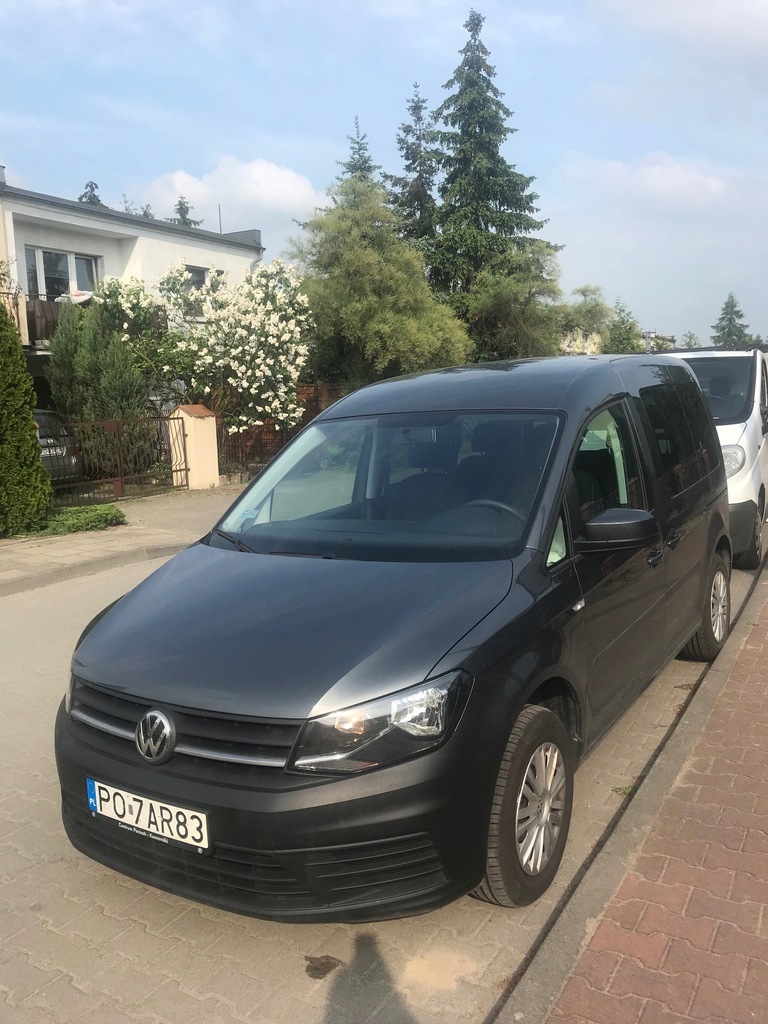 CESJA VW CADDY 4 TRENDLINE 2.0 TDI, 2016 POZNAŃ