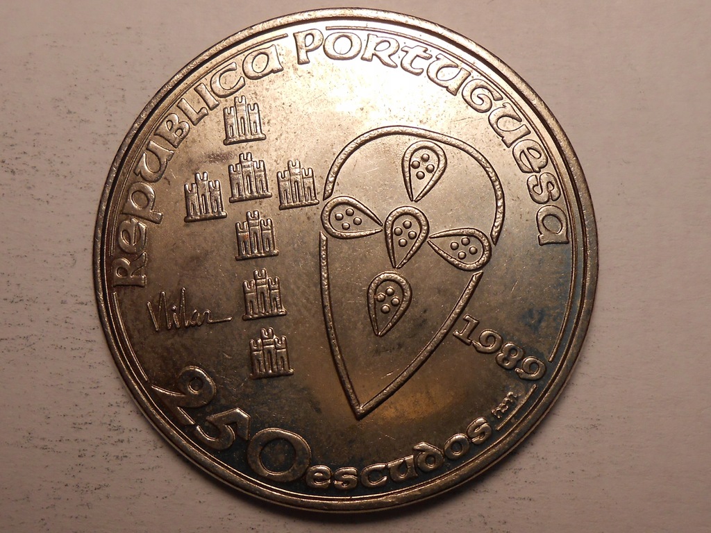 Portugalia 200 escudos 1989 r.