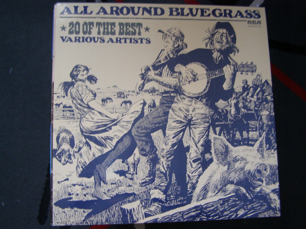 All around bluegrass UK 82 EX+/NMINT-!!