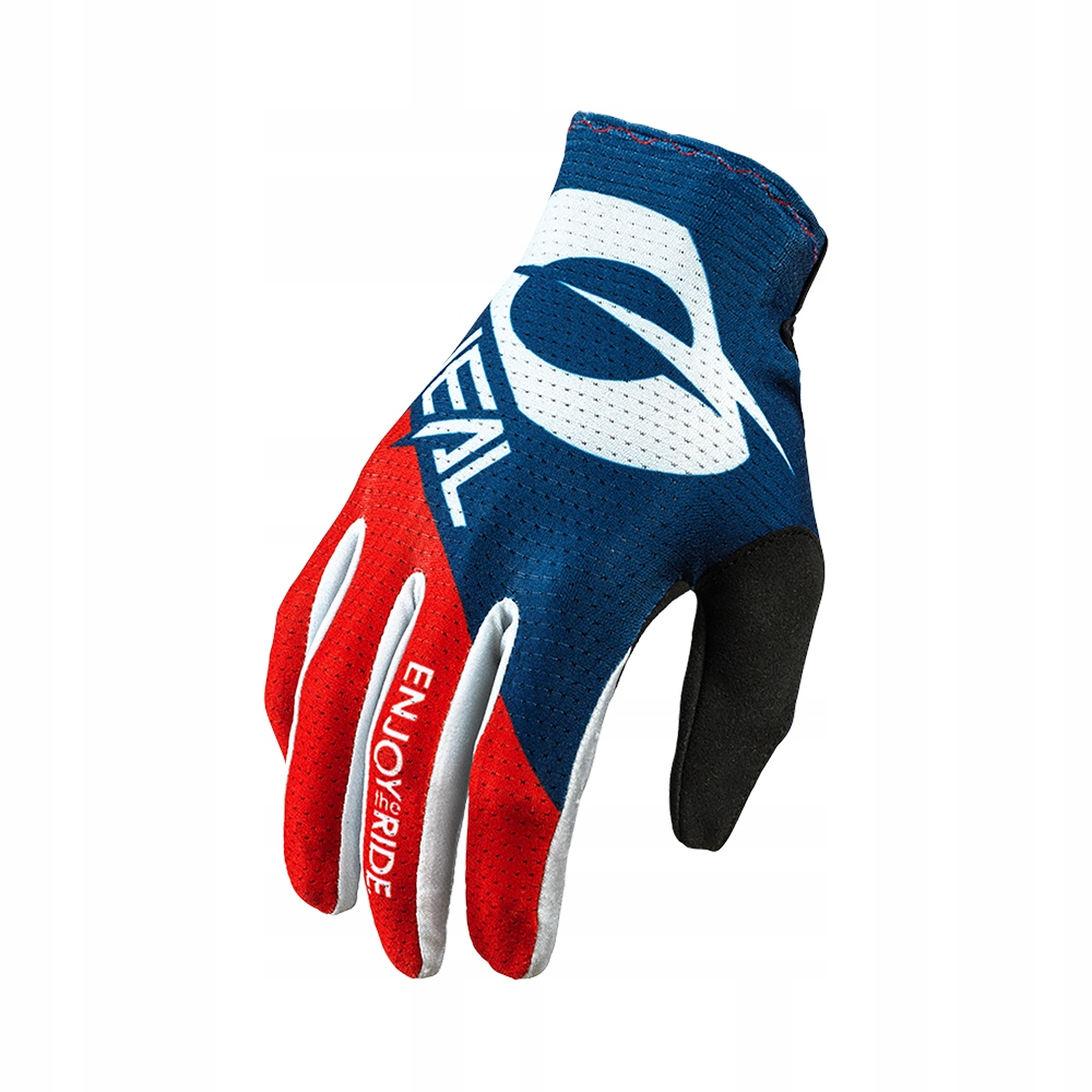 Przewiewne rękawiczki ONEAL niebiesko-czerwone L