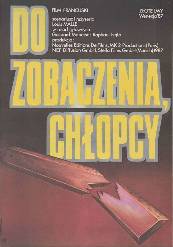 plakat 1988 M. Adamczyk: Do zobaczenia, chłopcy B1