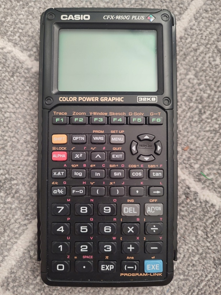 Kalkulator graficzny Casio CFX-9850G PLUS 12376297610