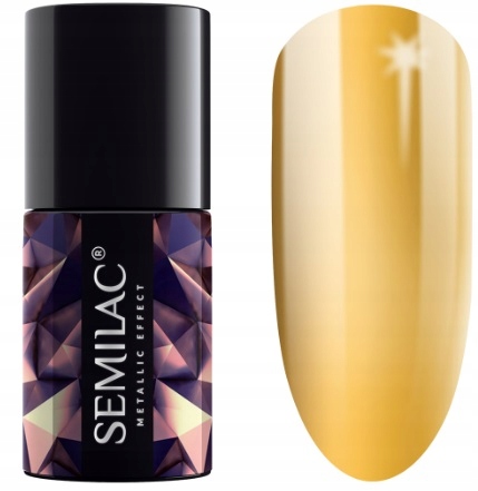 SEMILAC LAKIER 252 METALLIC EFFECT GOLD 7ML