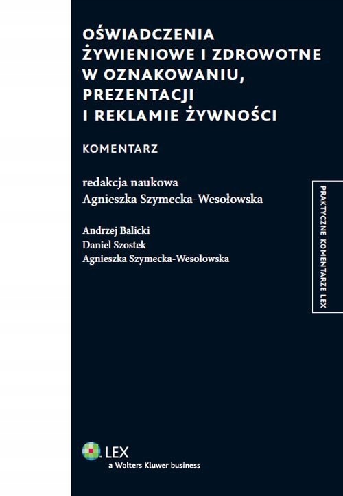 Oświadczenie żywieniowe i zdrowotne w oznakowaniu