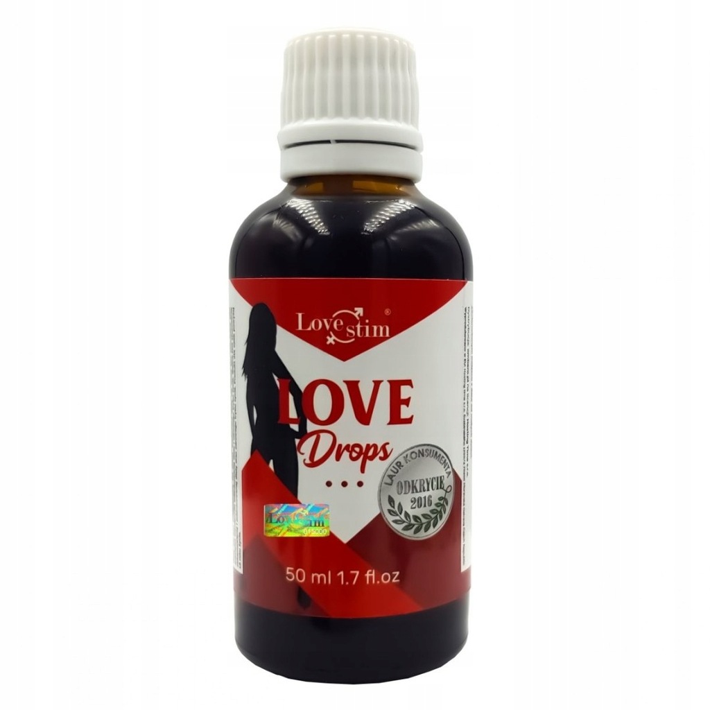Love Drops 50ml niesamowicie mocne krople podniecające potężne składniki