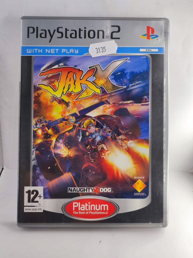 Gra JAKX JAKX JAK X PS2 Sony PlayStation 2 (PS2) 12701248336 oficjalne archiwum Allegro