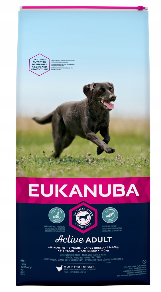 EUKANUBA Adult Large Chicken 15kg