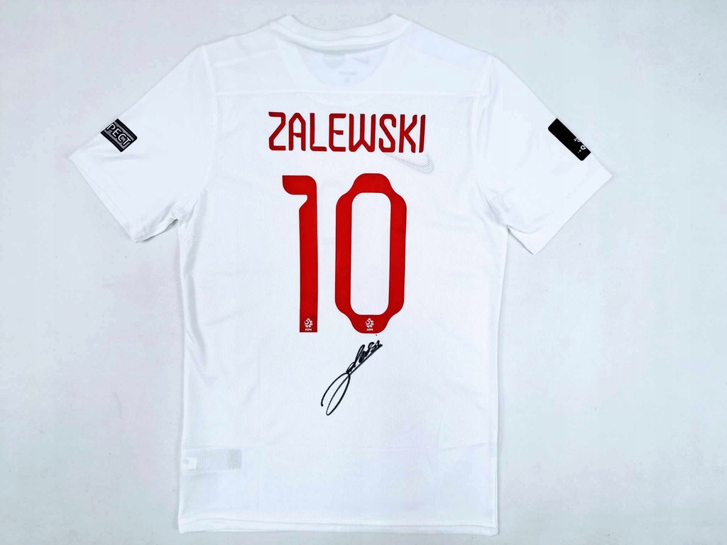Nicola Zalewski - Polska - koszulka z autografem (pol)