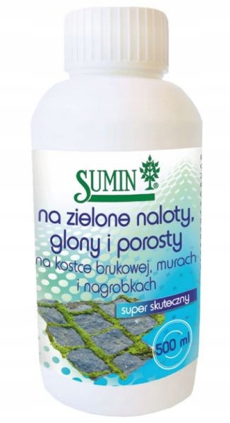 Środek na zielone naloty glony i inne Sumin 500 ml