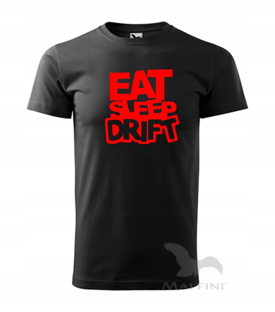 Koszulka nadruk EAT SLEEP DRIFT r.XL SDMT091
