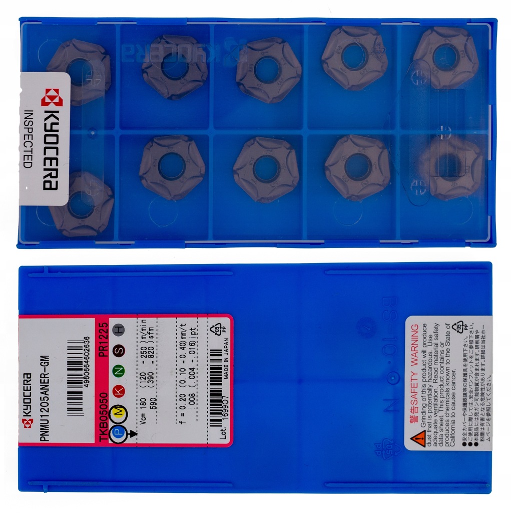 Płytki węglikowe PNMU 1205 ANER-GM PR1225 KYOCERA
