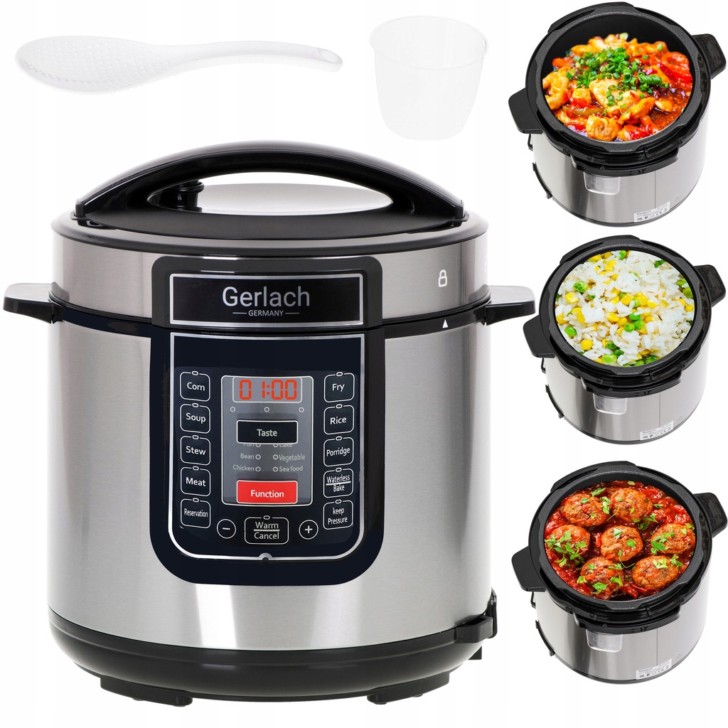 SZYBKOWAR ELEKTRYCZNY MULTICOOKER GERLACH GERMANY 10985120743
