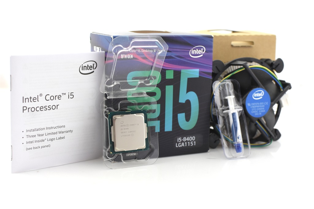 Intel i5-8400 2.8GHz LGA1151 BOX Sklep Gwarancja