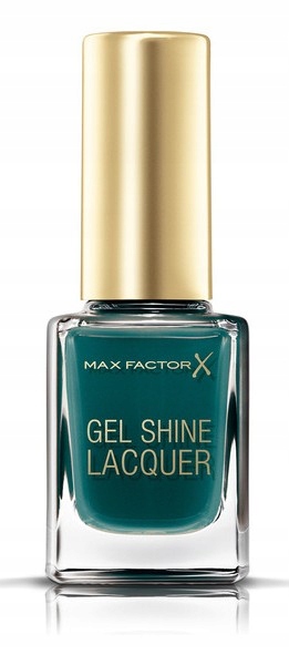 Max Factor Gel Shine Gleaming Teal lakier do pazno