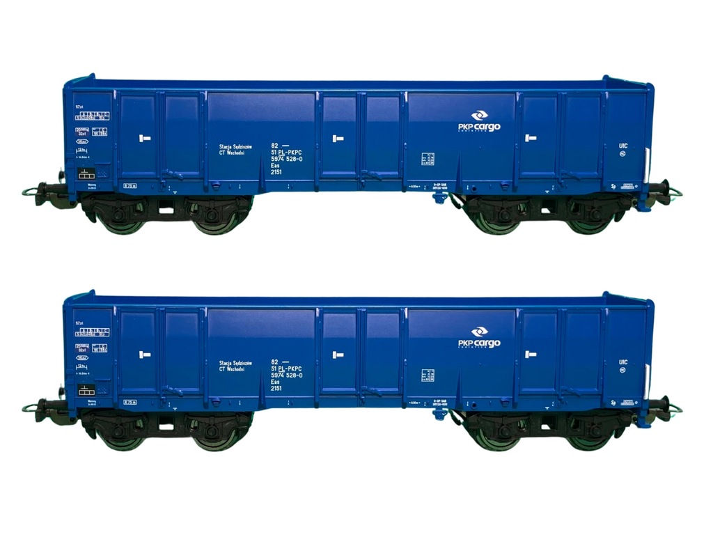 Wagony węglarki Piko PKP Cargo 2 sztuki H0 1:87