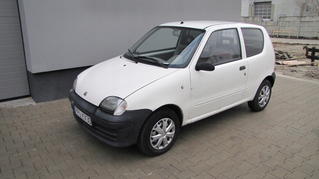 FIAT SEICENTO VAN 1.1 2008 VAT-1 BENZYNA OPŁACONY