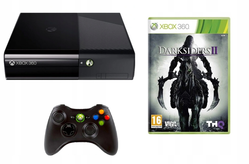 Konsola Xbox 360 + 250GB + Darksiders