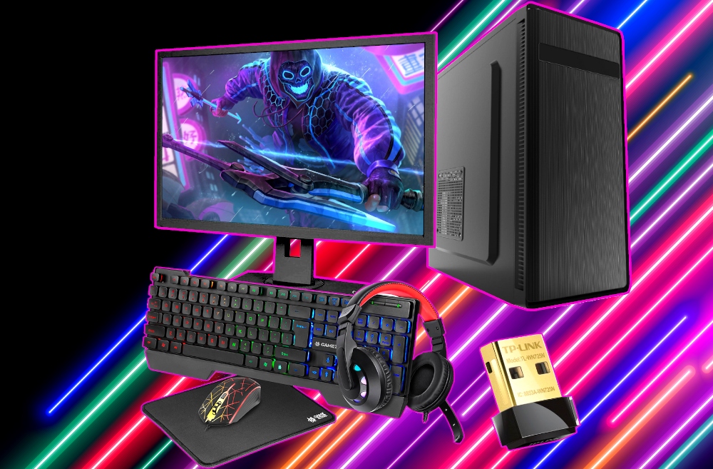 Купить Игровой комплект ПК для SSD GAMING + MONITOR M + K GRACZ: отзывы, фото, характеристики в интерне-магазине Aredi.ru