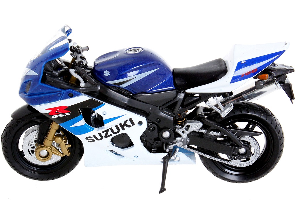 WELLY Motor SUZUKI GSXR750 SKALA 118 Ścigacz