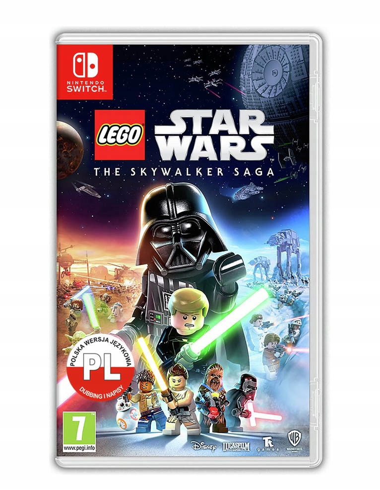 Купить LEGO STAR WARS SKYWALKER SAGA SWITCH / GAME PL: отзывы, фото и ...