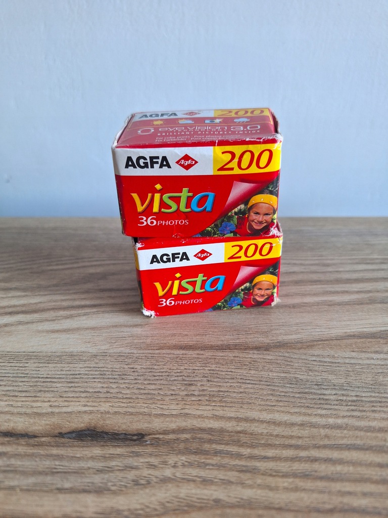 Klisza film Agfa Vista 36 200 2 sztuki