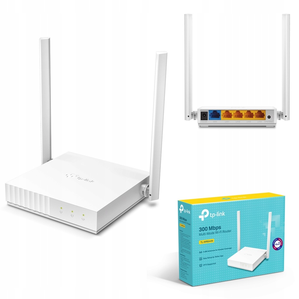 TP-LINK 300 Mbps Multi-Mode Wi-Fi Router (TL-WR844N) - The source