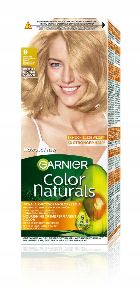 GAR COLOR N Farba nr 9 Bardzo Jasny Blond