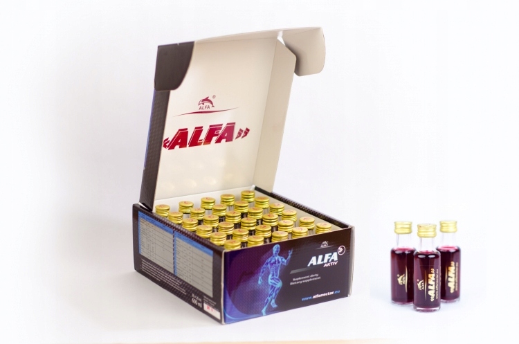 Suplement diety ALFA AKTIV - opakowanie 30 x 20 ml