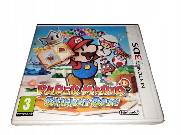 Paper Mario Sticker Star / 3xA UKV / NOWA / 3DS
