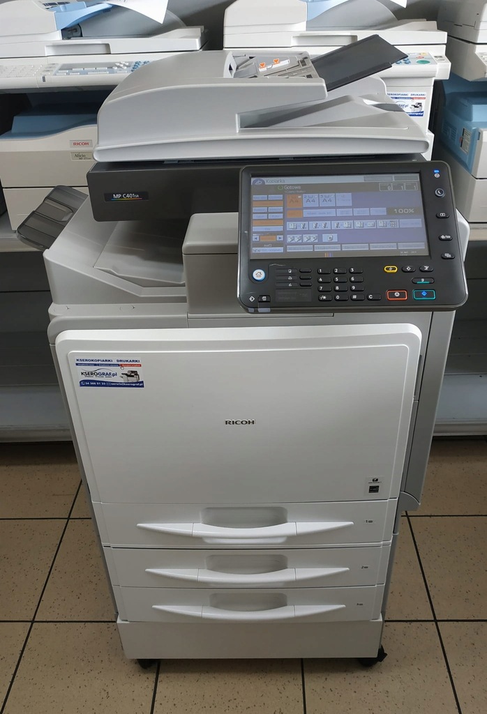 Ricoh MPC 401 Licznik: 15 kol, 1 079 cz-b