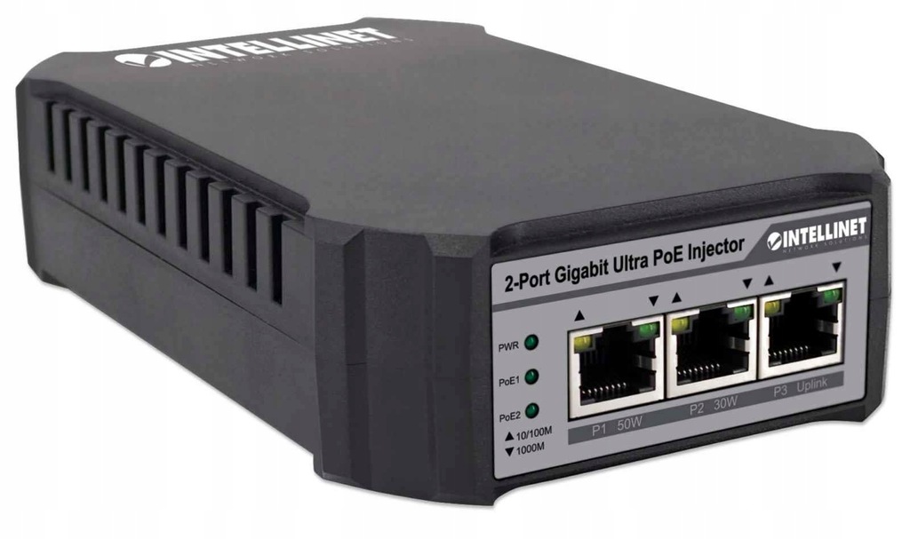 Zasilacz Ultra PoE Intellinet Gigabit Ethernet 1x