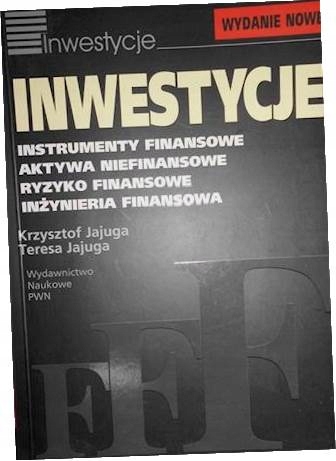 Inwestycje - Krzysztof Jajuga