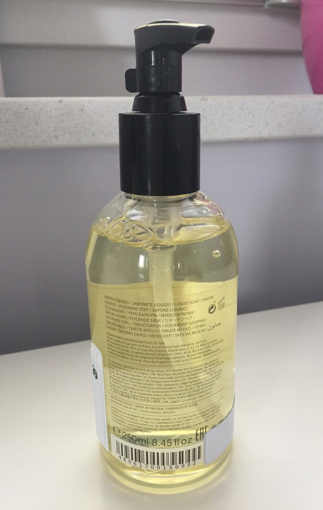 MYDŁO w płynie ZARA HOME PURE GARDENIA 250 ml NOWE 7915878805