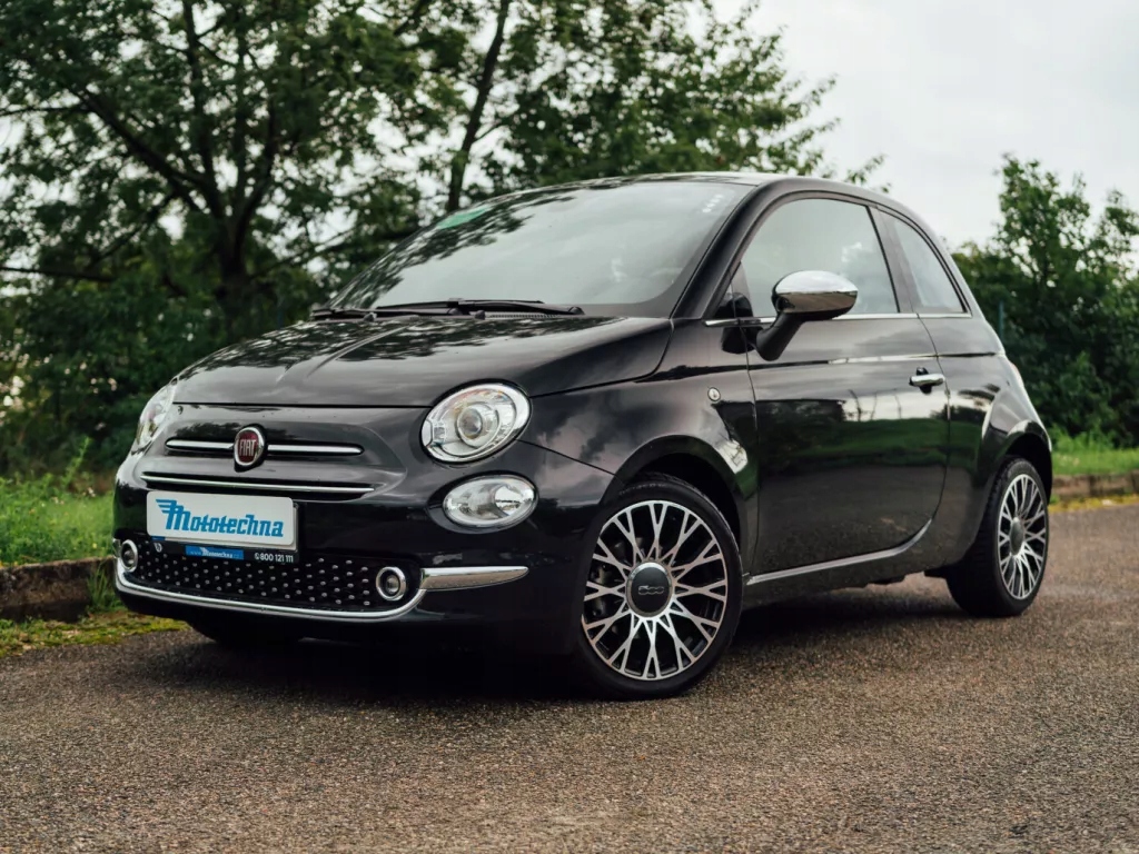 Fiat 500 1.0 mild-hybrid , Serwis ASO, Skóra