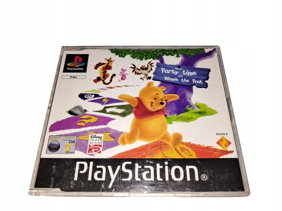 Party Time Winnie The Pooh / Promo / PS1 / PSX