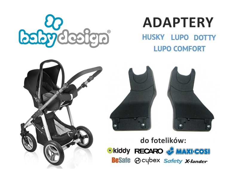 Induceren geld zweep adapter baby design (husky,Lupo) Recaro maxi cossy - 7086169028 - oficjalne  archiwum Allegro