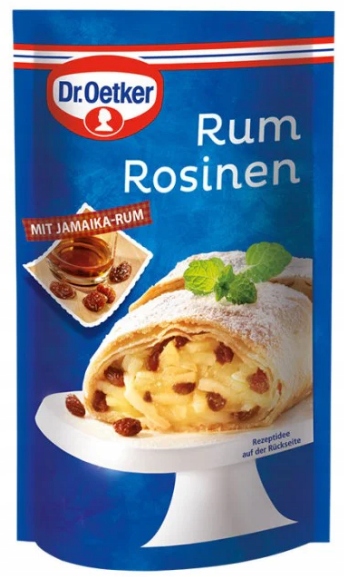 Dr. Oetker Rodzynki W Rumie Rum Jamajka z Niemiec