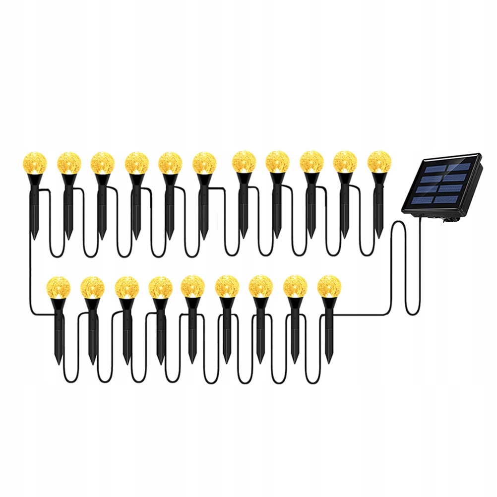 SOLAROWA OGRODOWA DEKORACYJNE OŚWIETLENIE ZEWNĘTRZNE