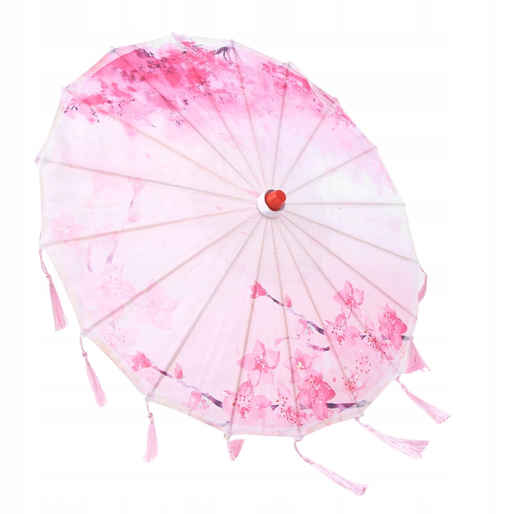Jedwabny frędzel parasol rzemiosło artystyczne