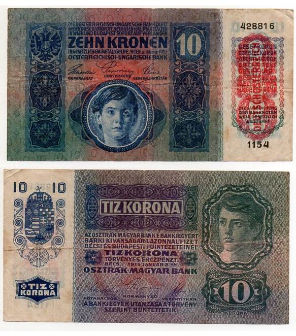 AUSTRIA 1919 10 KRONEN