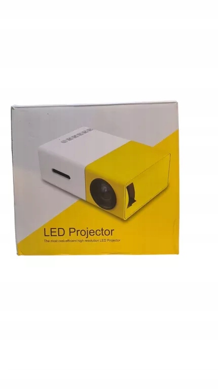 LED PROJECTOR ZOLTE PUDELKO