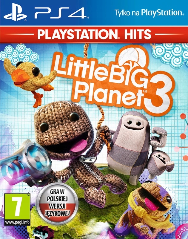 LITTLE BIG PLANET 3 PLAYSTATION HITS PL PS4