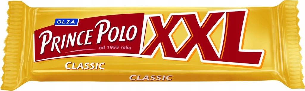 Prince Polo XXL Classic kakaowe kruchy wafelek, baton oblany czekoladą 50 g