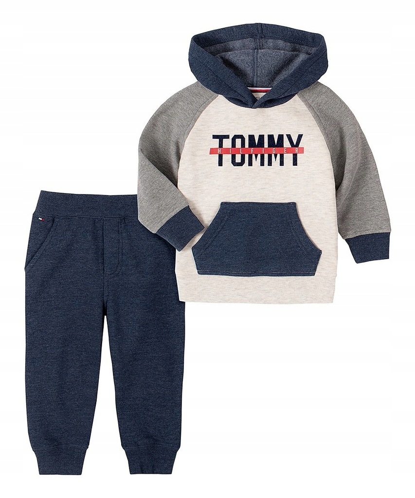 Tommy Hilfiger, dres, bluza, spodnie original r 92