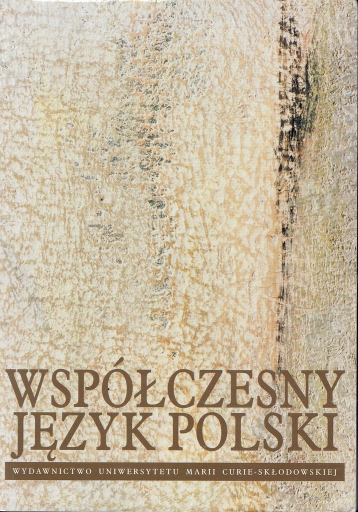Współczesny język polski Bartmiński