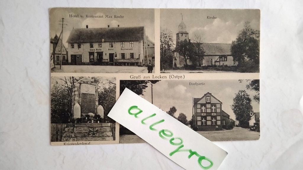 LOCKEN Łukta Osterode Allenstein Ostpr.