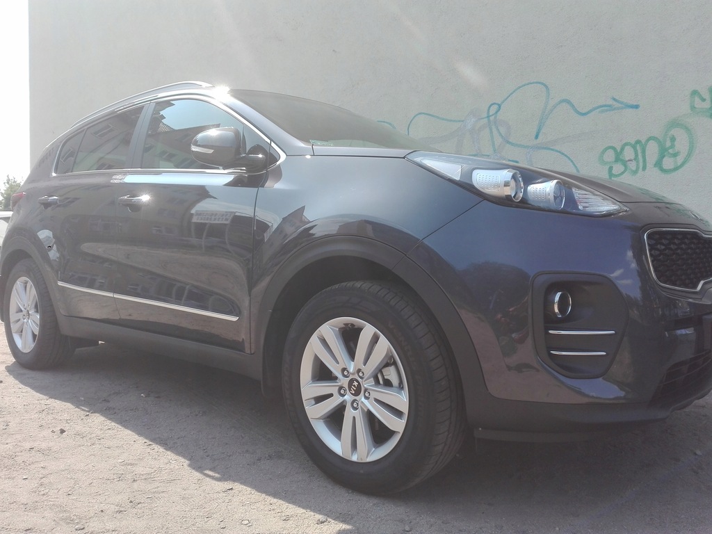 KIA Sportage IV Listwy CHROM Ozdobne Drzwi Boczne