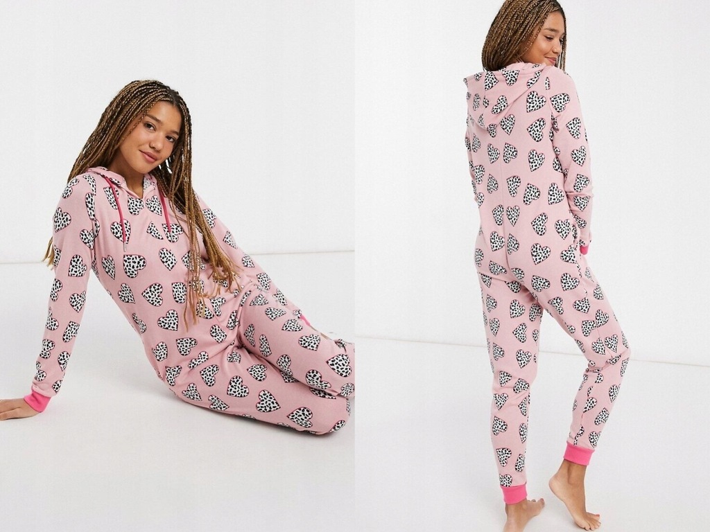 Brave Soul Kombinezon onesie w serduszka L