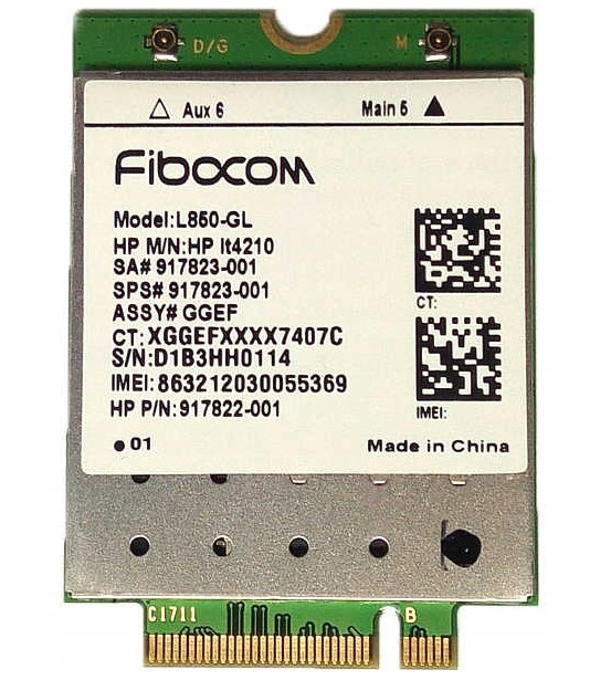 MODEM WWAN 4G LTE FIBOCOM L850-GL