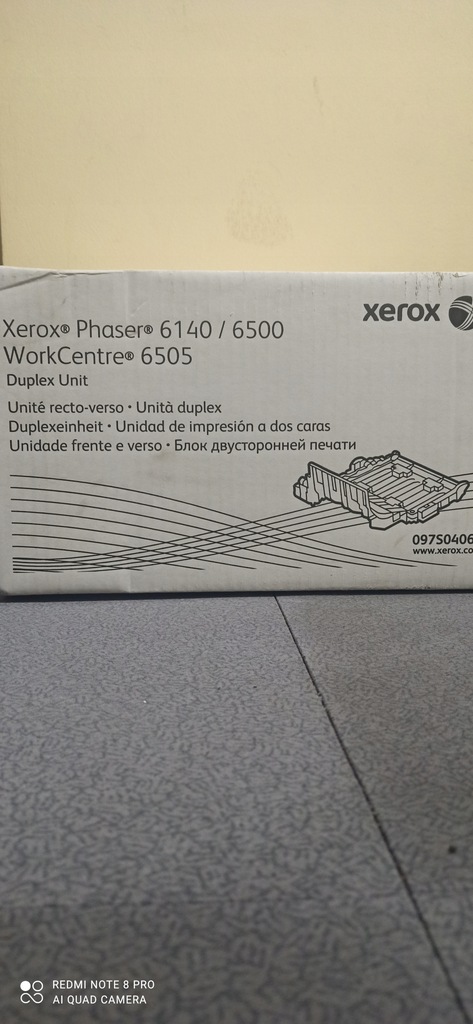 Duplex Unit XEROX 097S04069 do XEROX Phaser 6410